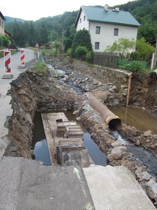 Povodně - Babětín
