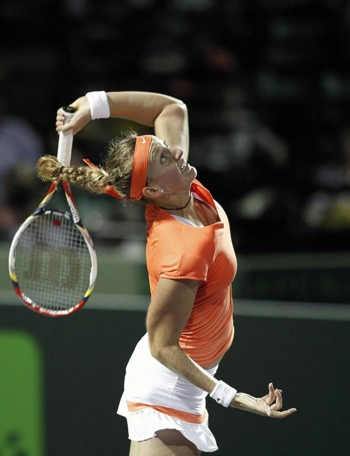 Petra Kvitová na turnaji ve Stuttgartu