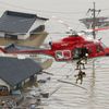Japonsko - povodně - Okajama