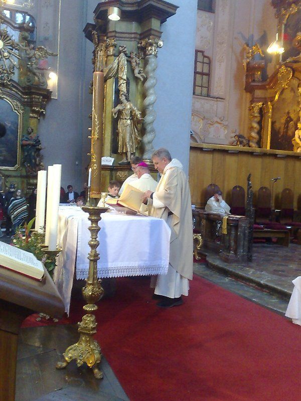 Mše za polské oběti v pražském kostele sv. Jiljí