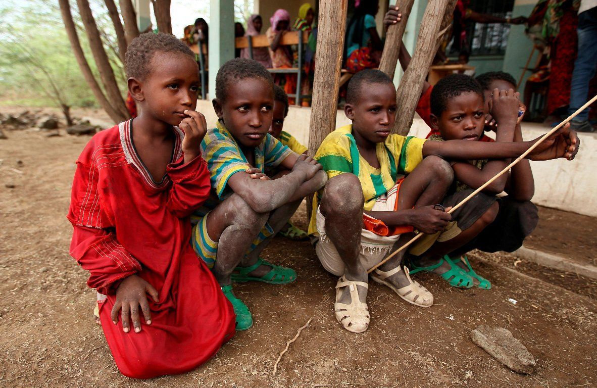 Afrika, sucho