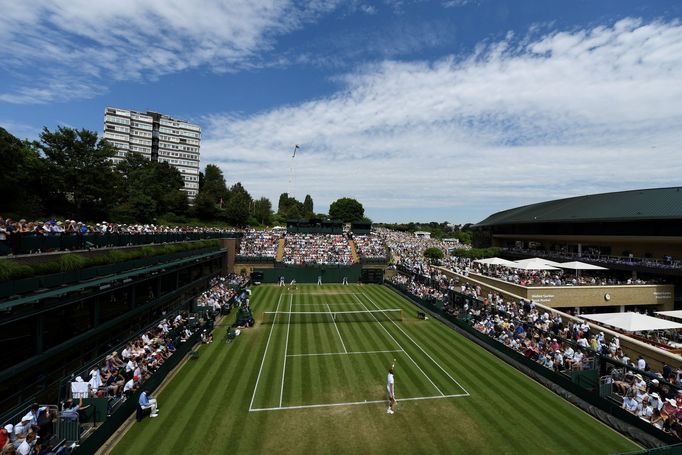 Benoit Paire ve 3. kole Wimbledonu 2019