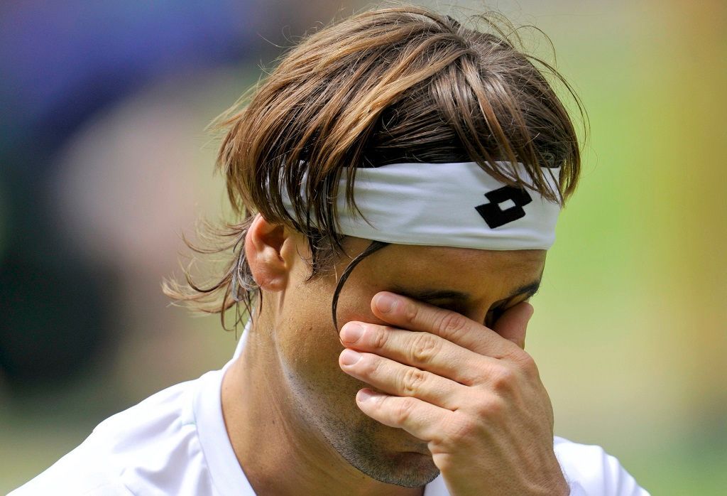 Wimbledon 2013 (smutný David Ferrer)