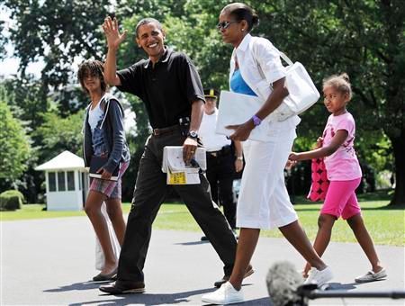 Barack Obama s rodinou