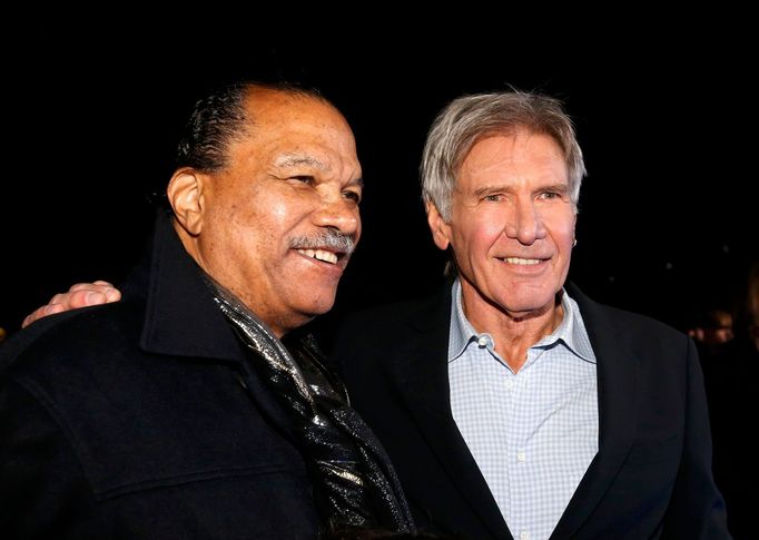 Billy Dee Williams a Harrison Ford