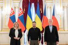 petr pavel zuzana čaputová volodymyr zelenskyj prezident ukrajina česko slovensko
