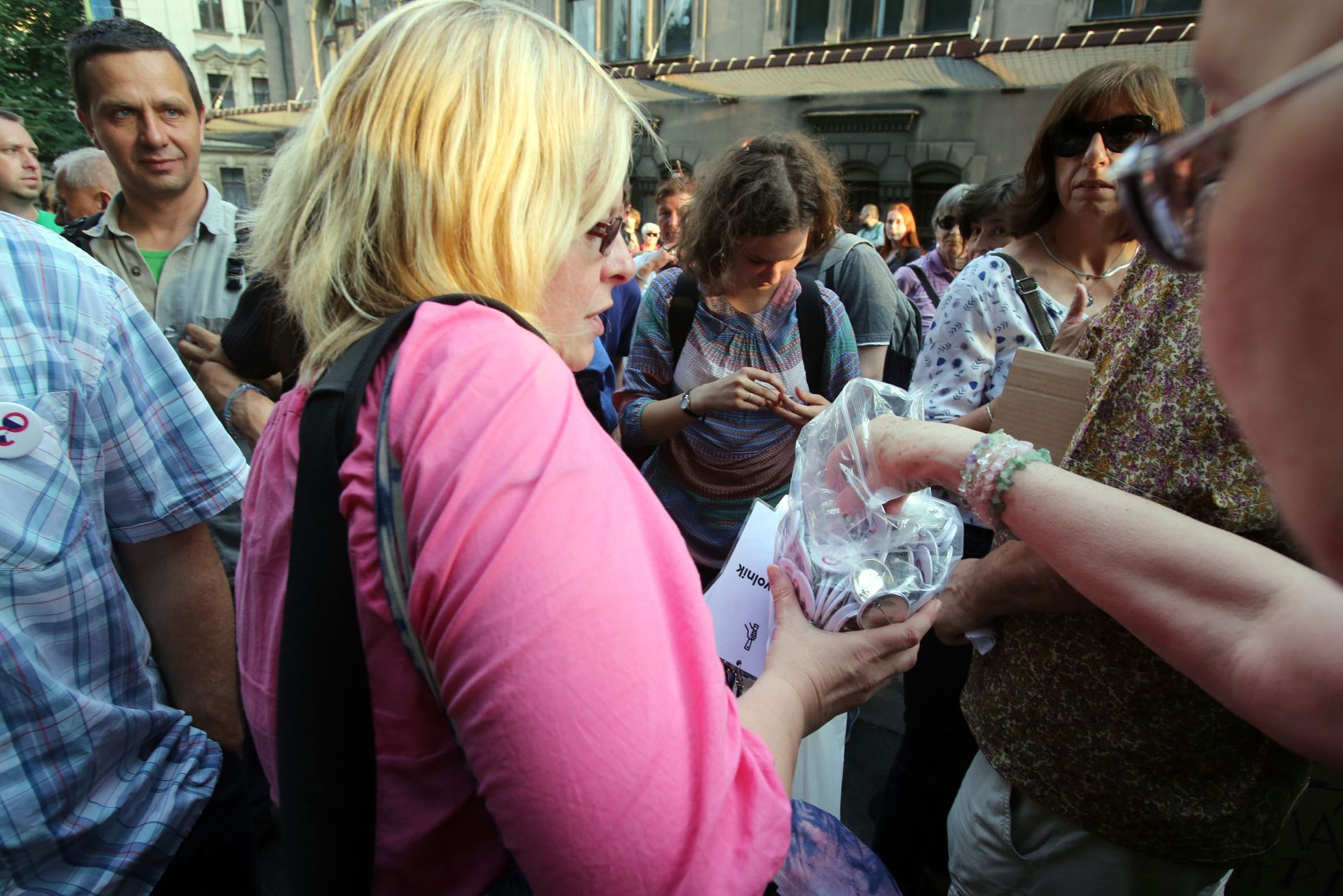 Tichý protest proti Babišovi