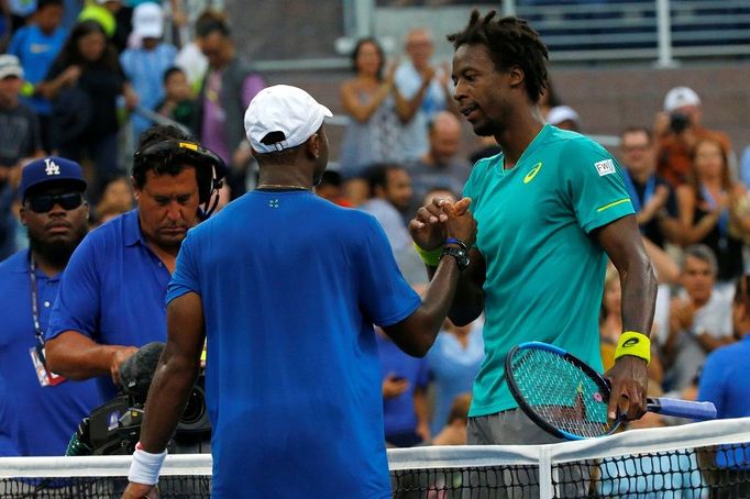 US Open - den čtvrtý (Young a Monfils)