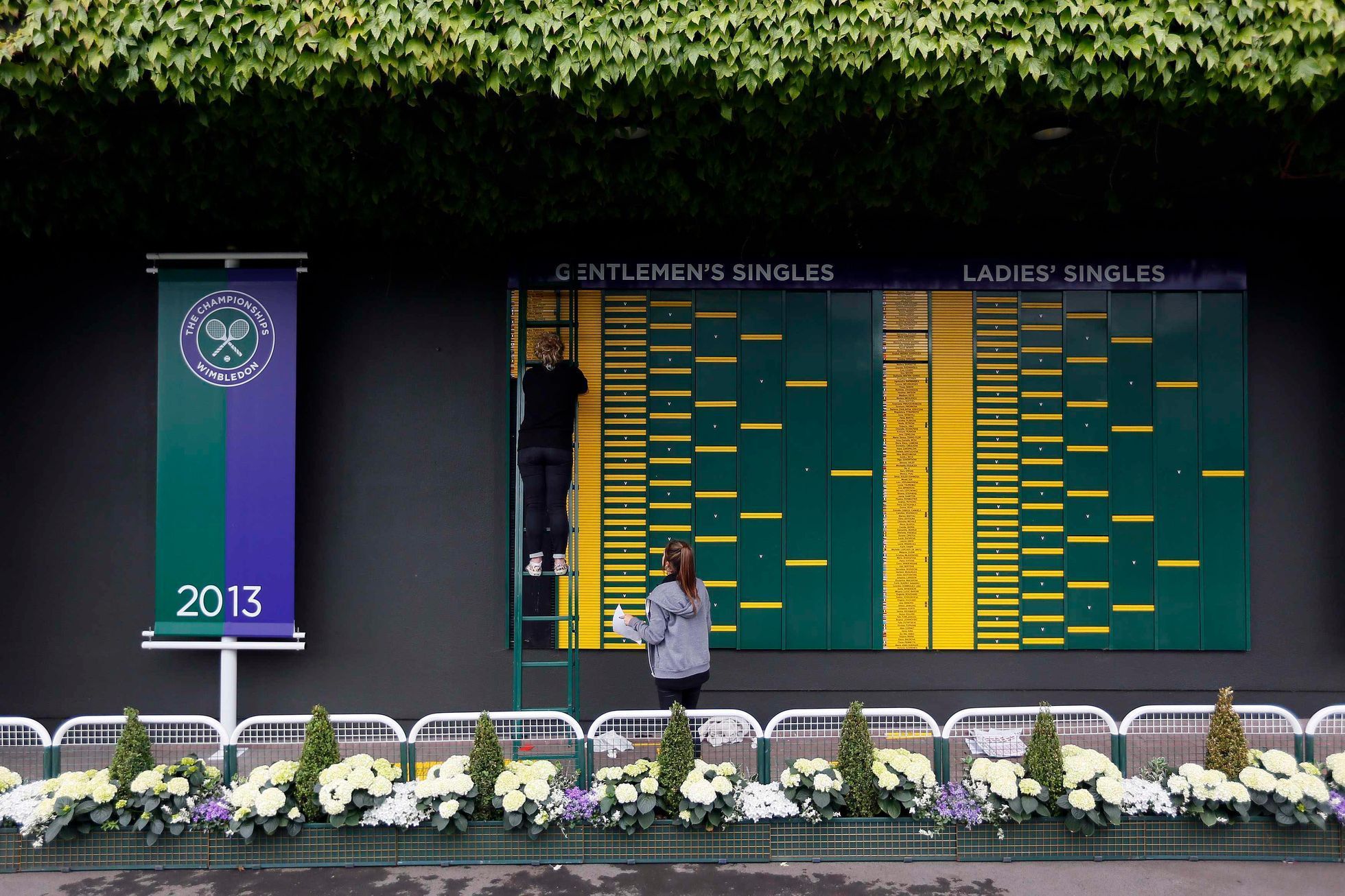 Turnajový pavouk Wimbledonu 2013