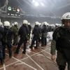Násilí při derby Panathinaikos-Olympiakos