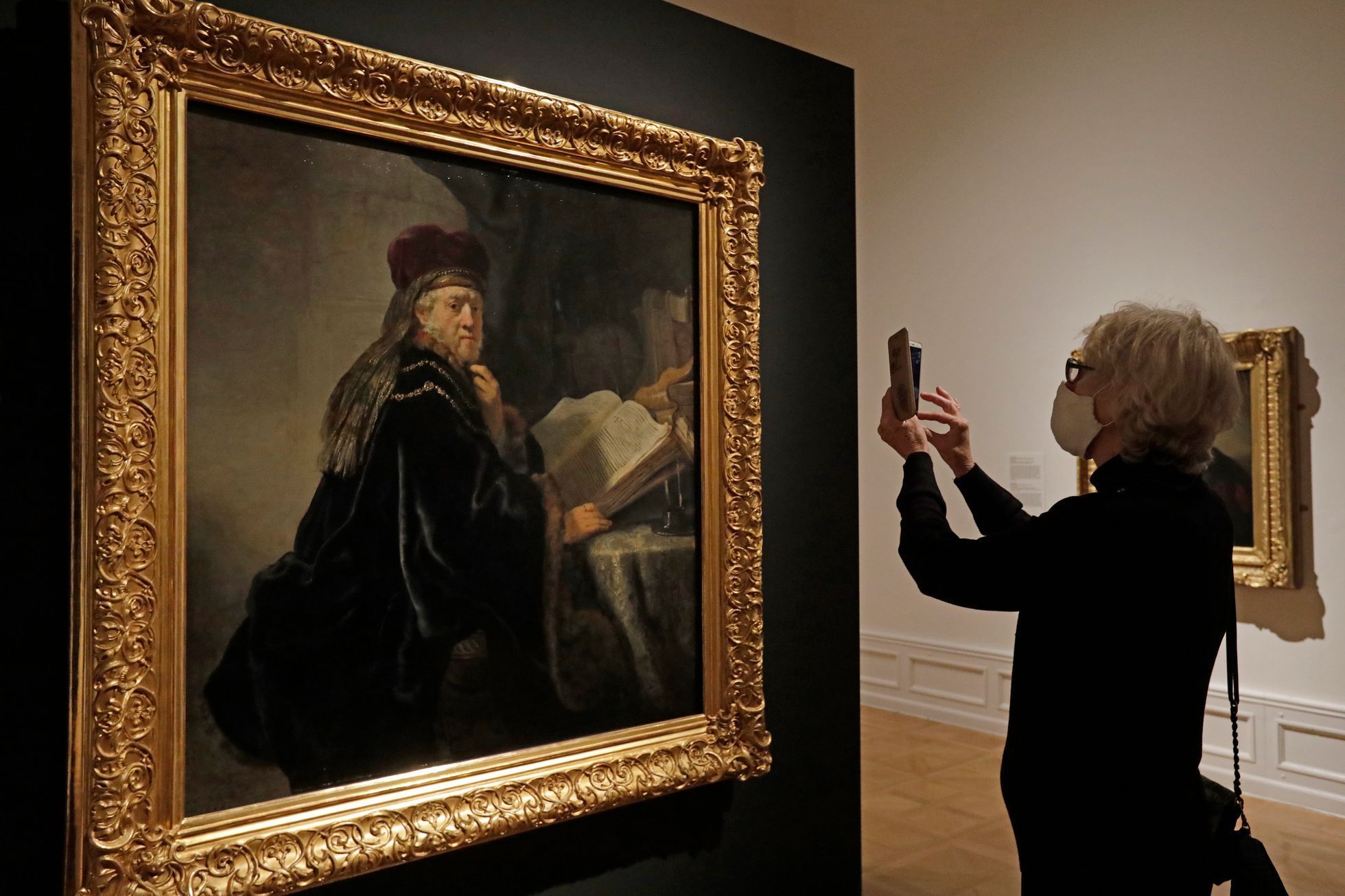 Rembrandt: Učenec ve studovně