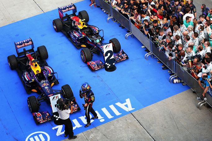 F1, VC Malajsie: Sebastian Vettel a Mark Webber, Red Bull