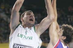 Srbové v osmifinále smetli Řecko, Litva udolala Zéland