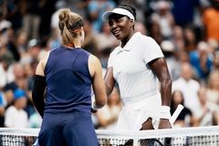 Chvíle, která dojala Ameriku. Venus mluvila o Muchové, potom utichla, oči zvlhly