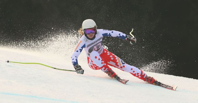 SP v sjezdu, Garmisch-Partenkirchen: Ester Ledecká