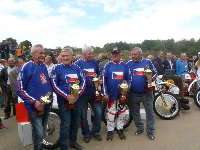 Jaroslav Falta, Jiří Churavý, Miroslav Nováček, Zdeněk Velký a Antonín Baborovský