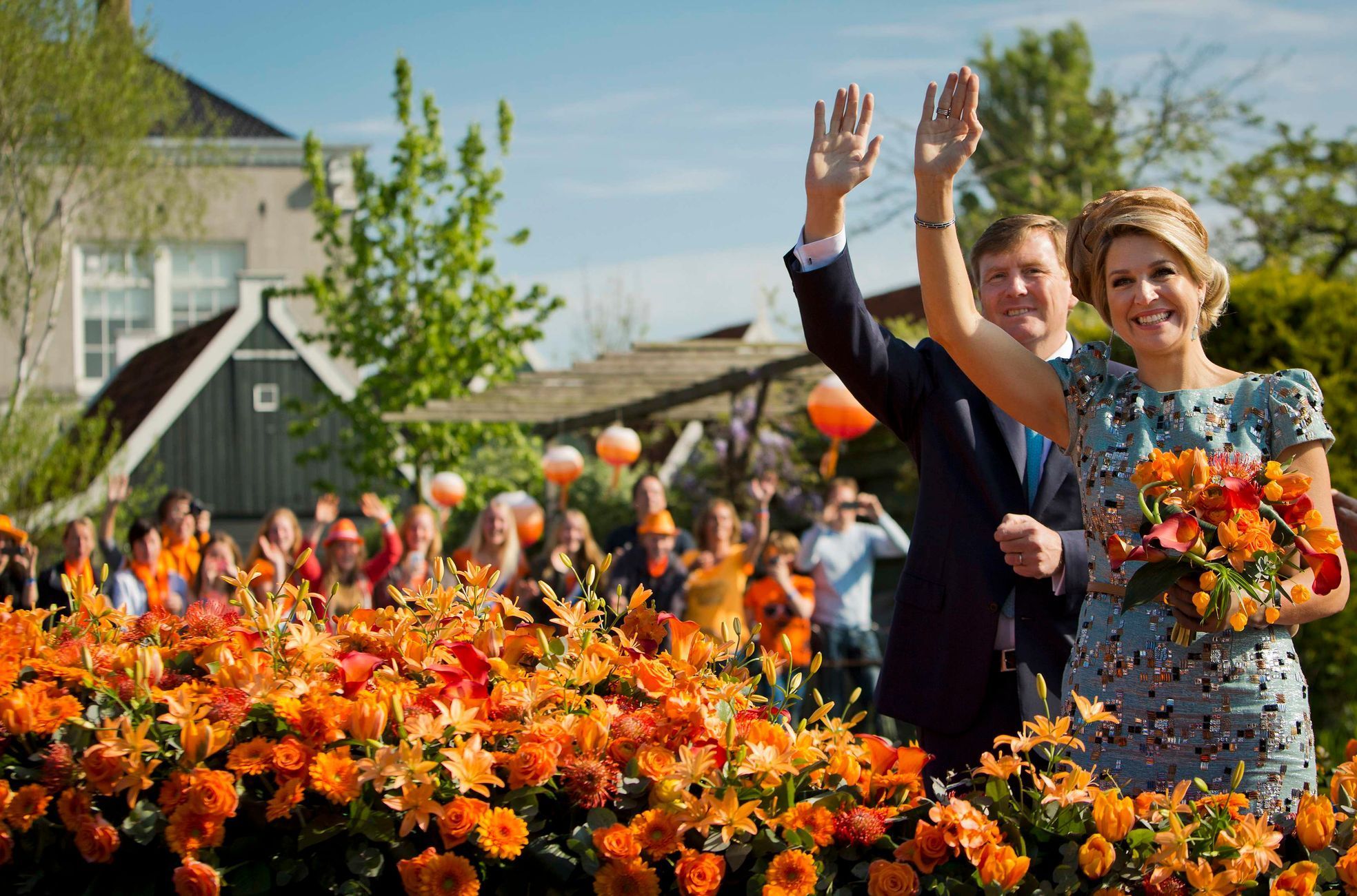 Nizozemský král Willem-Alexander - národní svátek Králův den