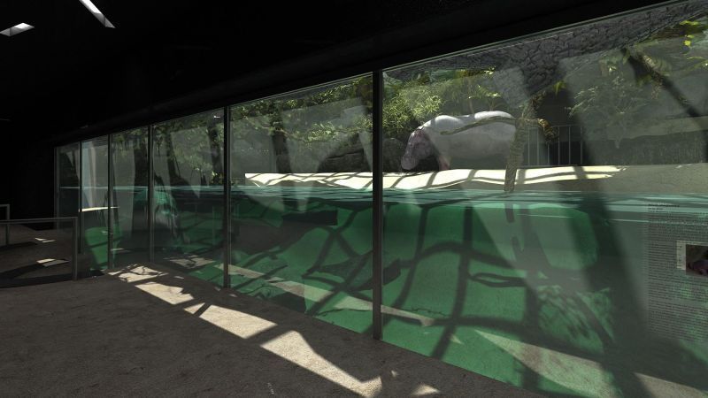 Nový výběh pro slony a hrochy v pražské zoo