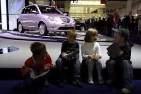 Autosalon ve Frankfurtu ovládla elektřina