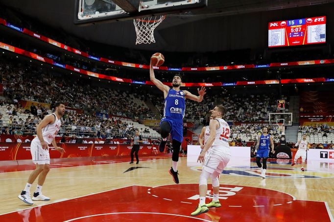 basketbal, MS 2019, Česko - Polsko, Tomáš Satoranský