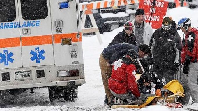 Vánice v Aspenu vedla ke zranění lyžařky