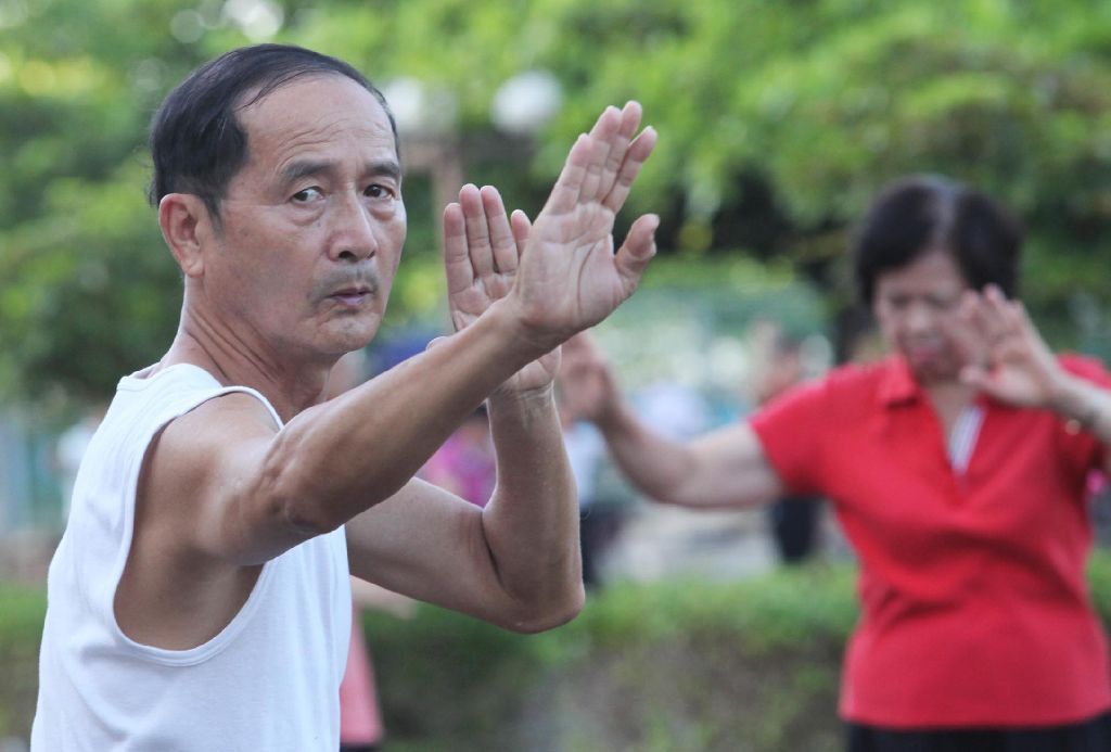 Tai-chi v Yilan