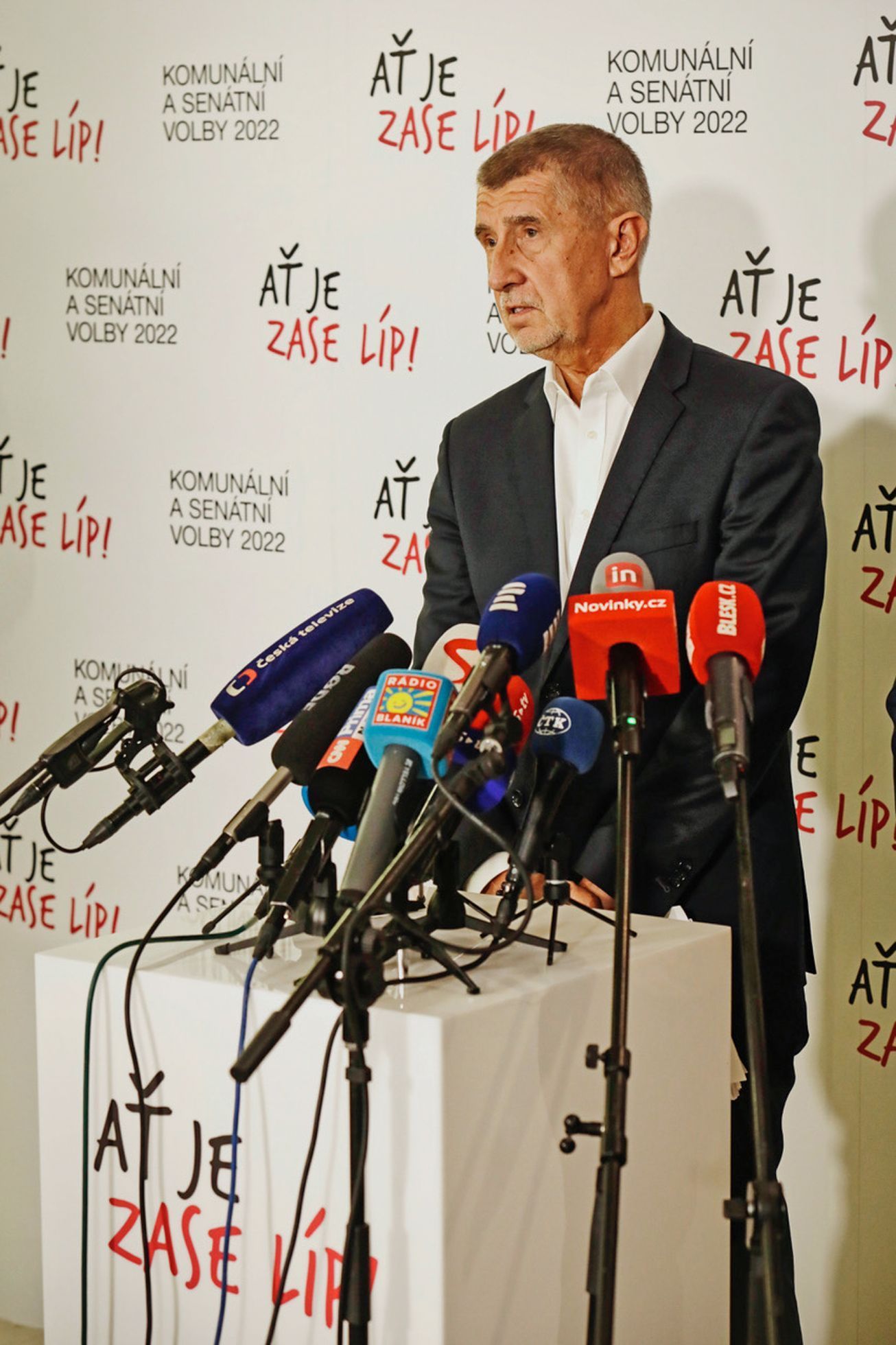 Andrej Babiš, ANO, Volby 2022, komunální volby 2022, Senátní a komunální volby 2022, Praha