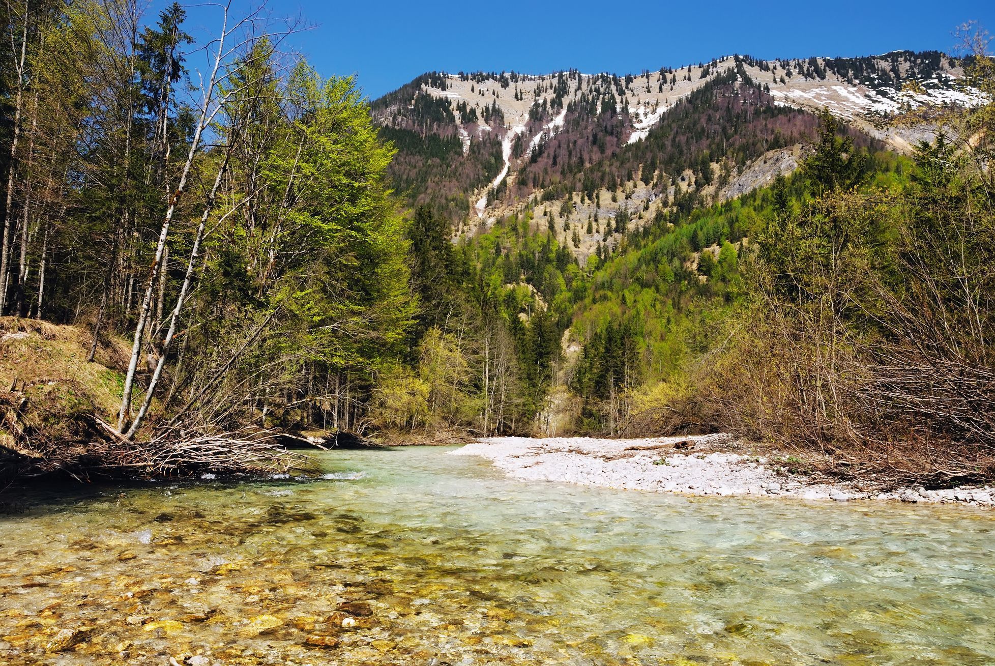rakousko gimbach řeka vodák