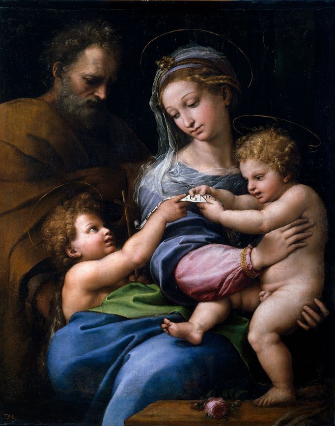 Madonu s růží do Říma půjčilo madridské Museo Nacional del Prado.