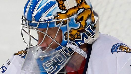 Hokej, MS 2013, Finsko - Slovensko: Antti Raanta