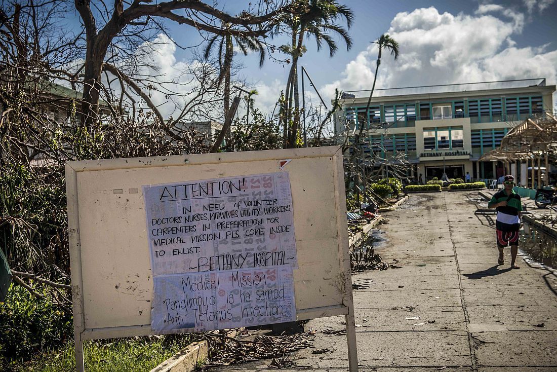 Lékaři bez hranic - MSF - Filipíny - tajfun - Haiyan