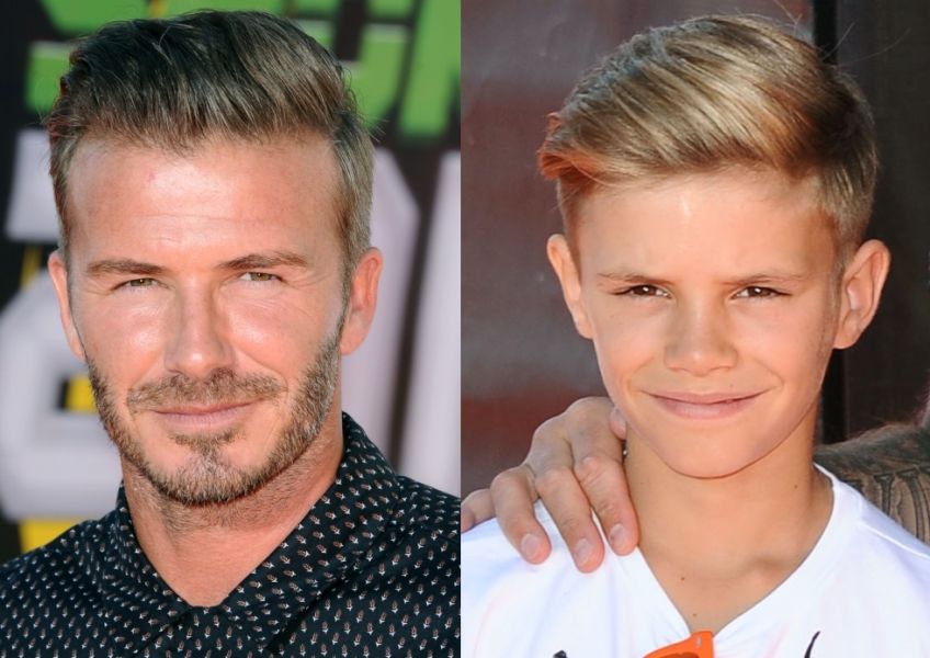 David Beckham a jeho syn Cruz  Beckham