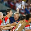 Jürgen Klinsmann a Američané slaví vítězství nad Ghanou