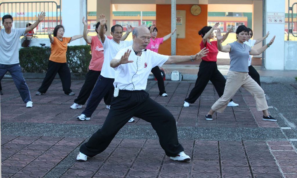 Tai-chi v Yilan