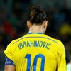Zlatan Ibrahimovic v kvalifikaci na Euro 2016