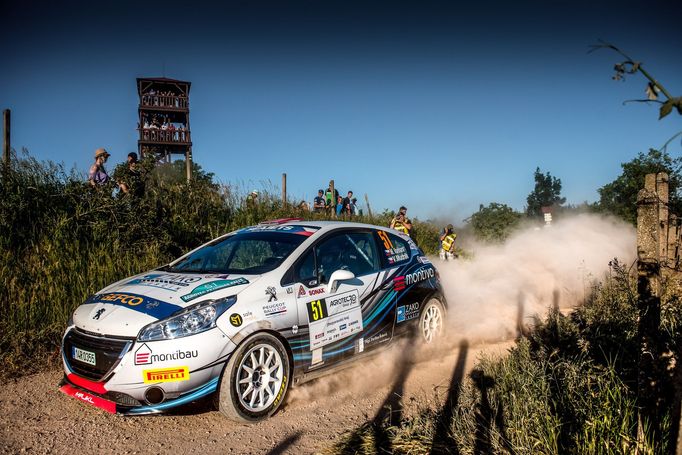 Michal Vaňhara, Peugeot 208 R2 na trati Rallye Hustopeče 2021