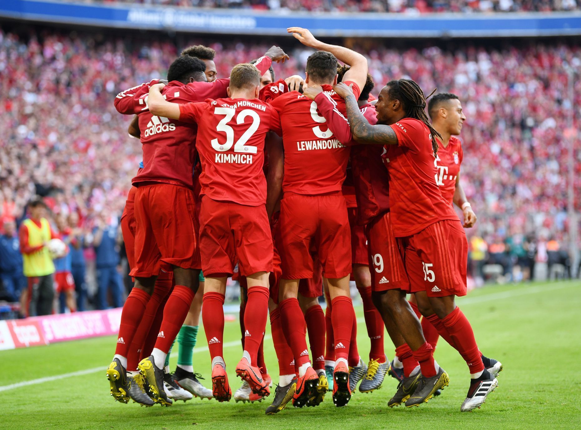 Bayern slaví vítězství v Bundeslize 2019