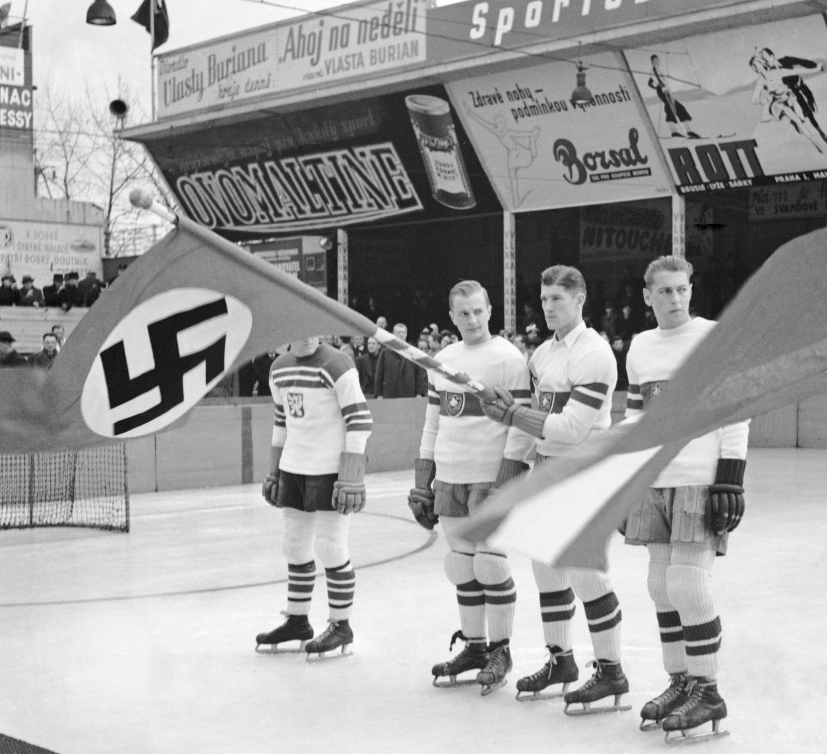 MS v hokeji 1938 (Praha) - Německý tým