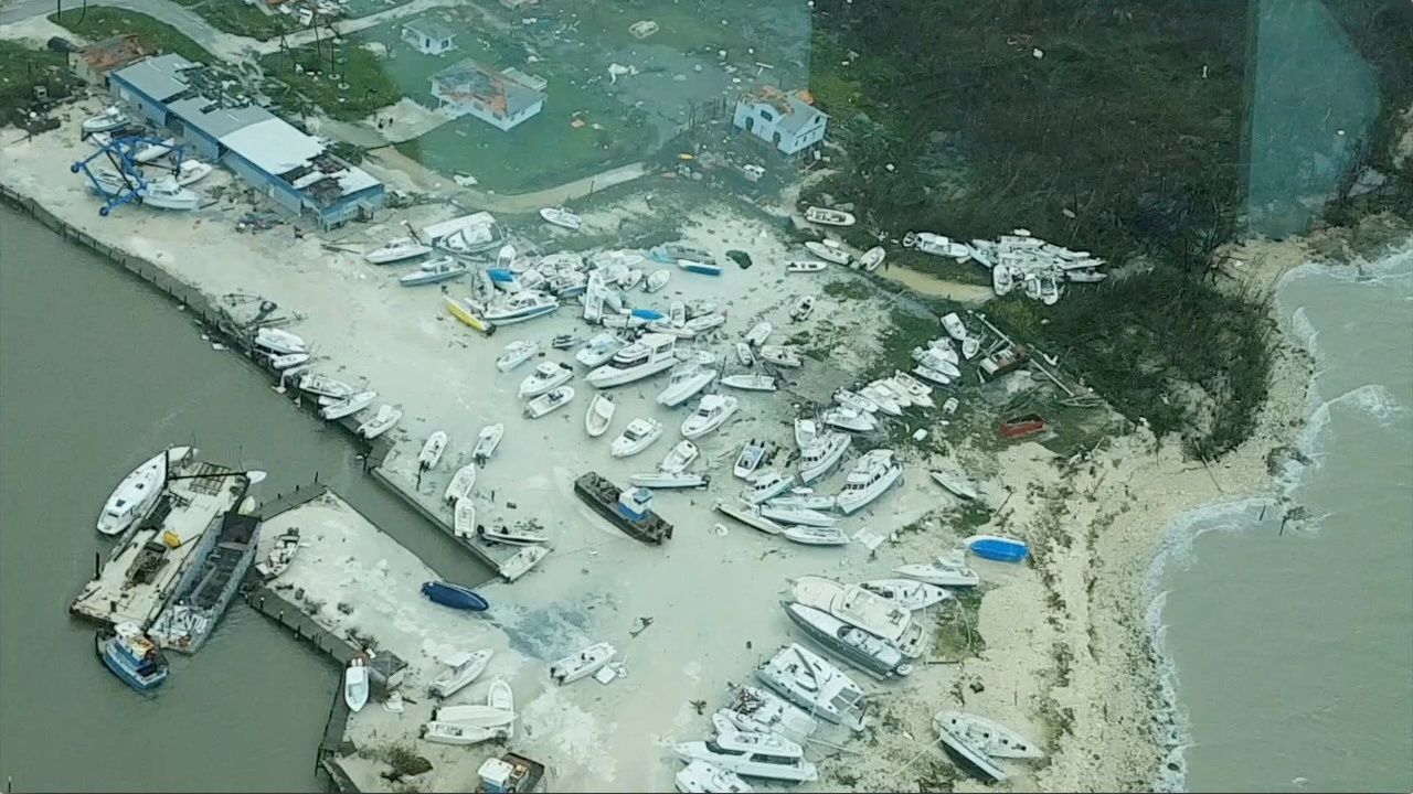 Hurikán Dorian na Bahamách
