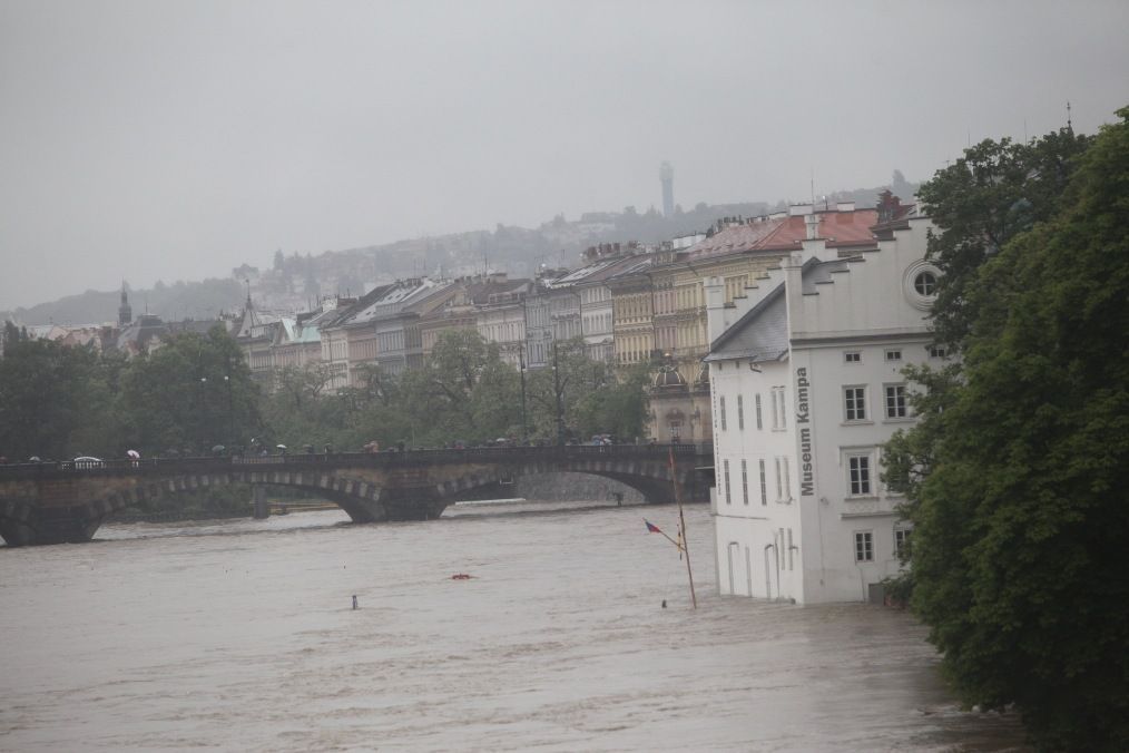 Centrum Prahy - Vltava - pondělí