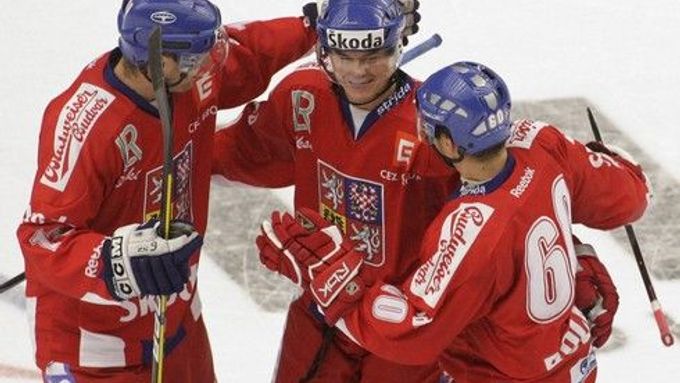 Čeští hokejisté mohli slavit