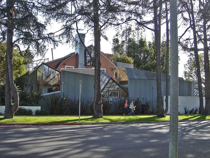 Gehryho rezidence Santa Monica