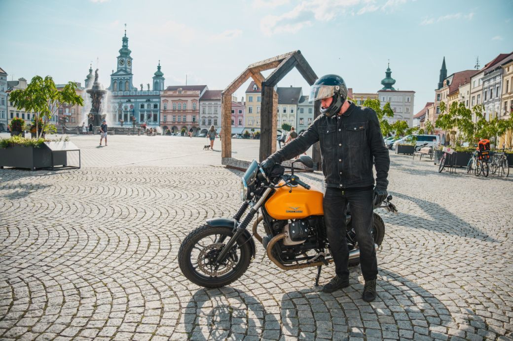 Na motorce v jižních Čechách