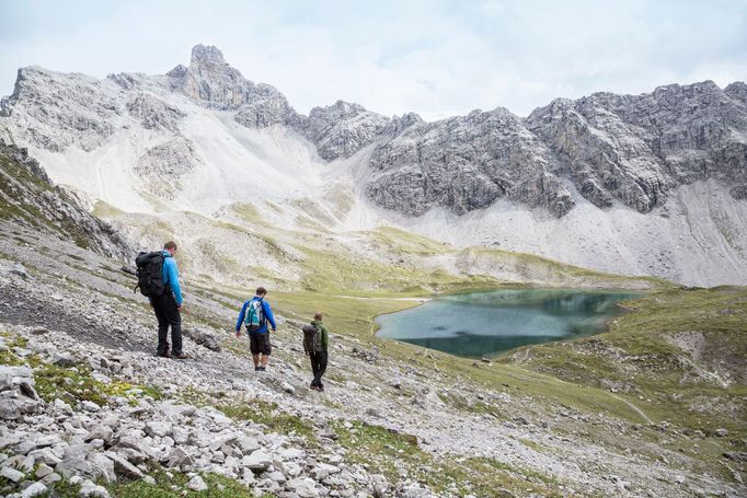 Jezero Steinsee v Tyrolsku