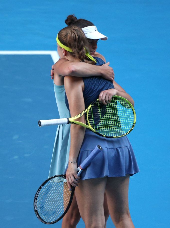 Australian Open 2021, semifinále (Muchová, Bradyová)