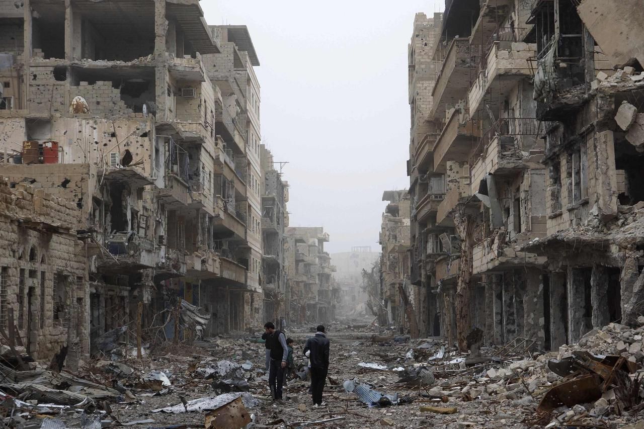 Válkou zničená Sýrie