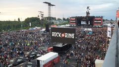 Nürburg - festival Rock am Ring  - evakuace