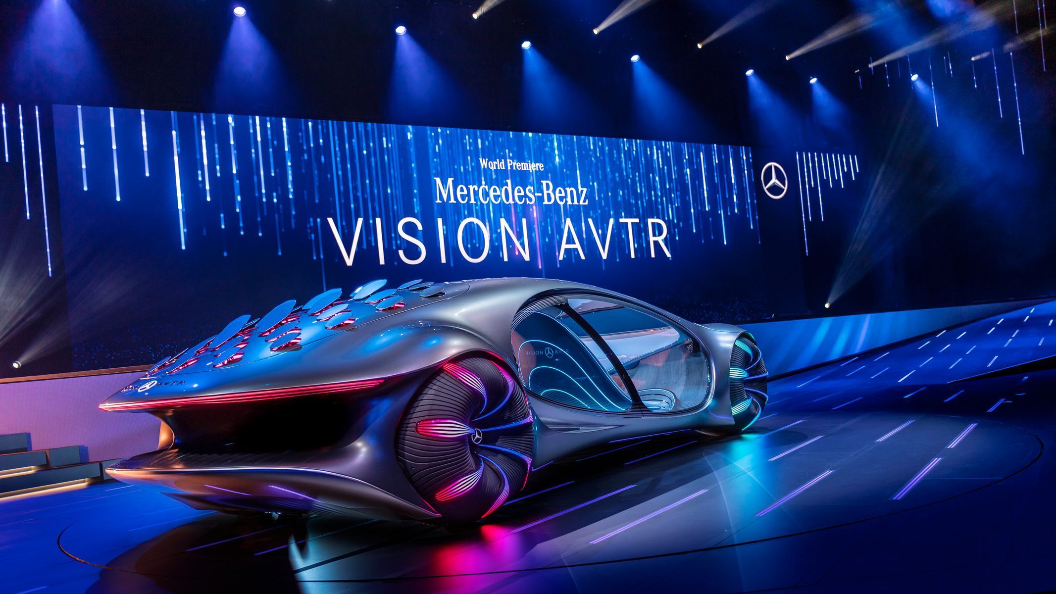 Mercedes-Benz Vision AVTR koncept elektromobil CES 2020