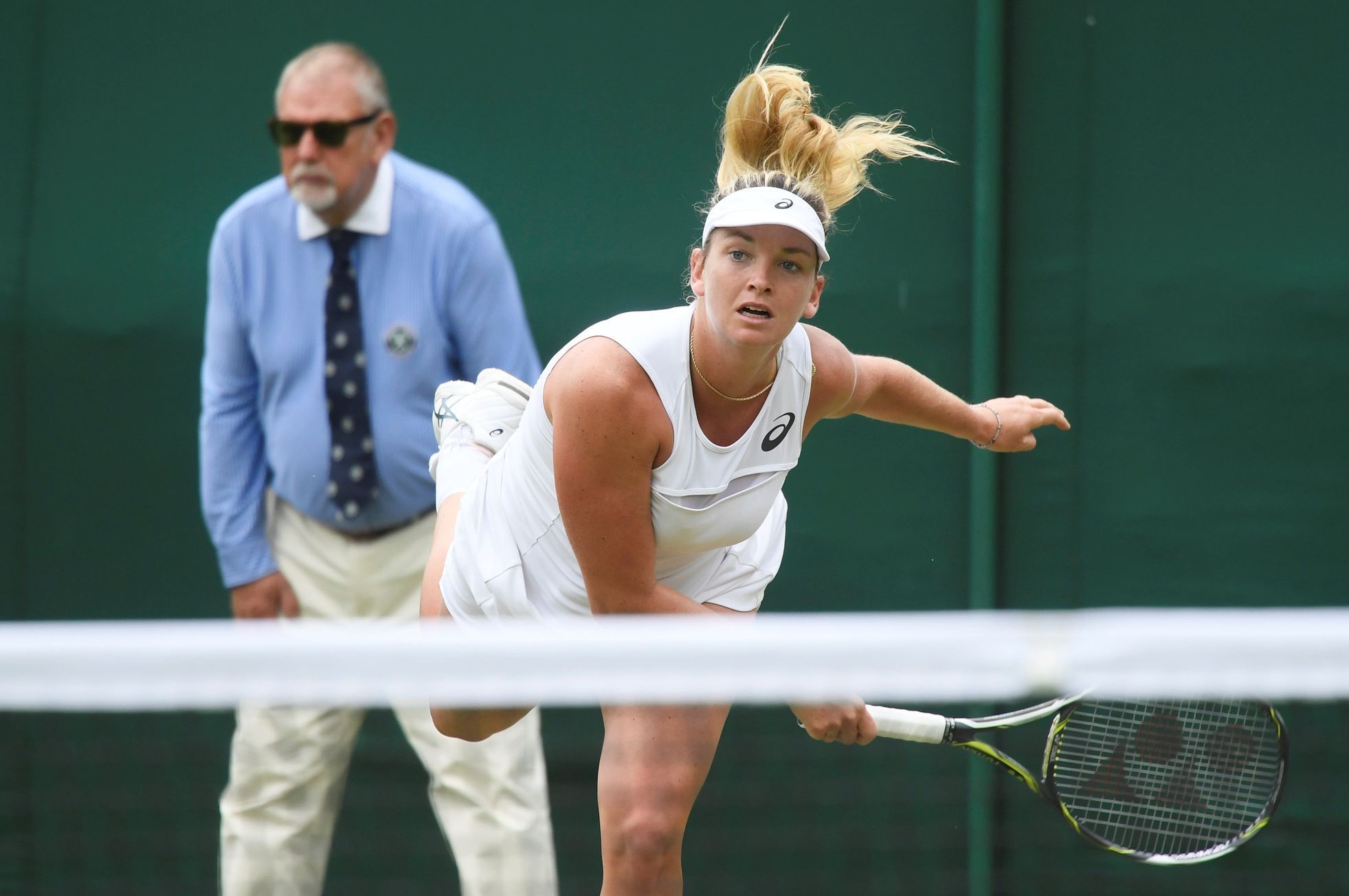 První kolo Wimbledonu 2017: Coco Vandewegheová