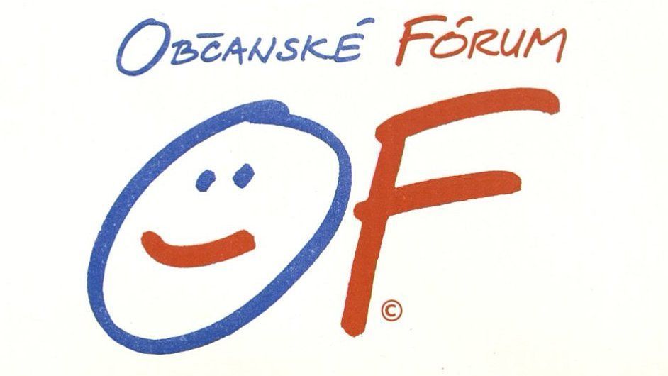 Logo Občanského fóra
